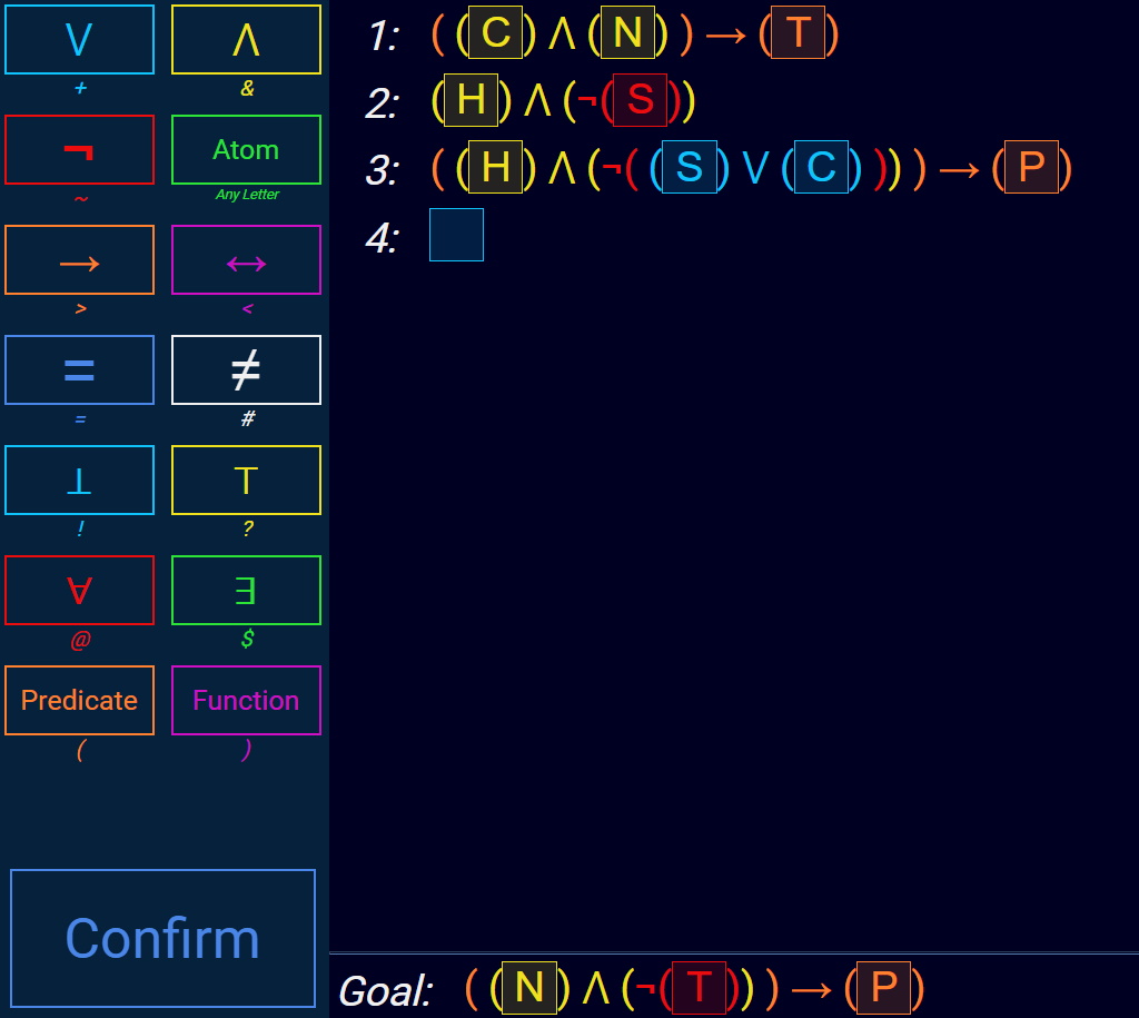 A screenshot of the Predicator tool